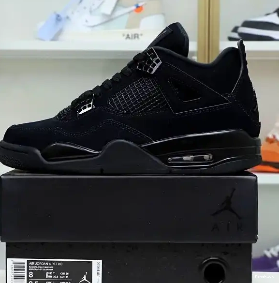 AIR RETRO CAT' 2020 'BLACK JORDAN 4 0401